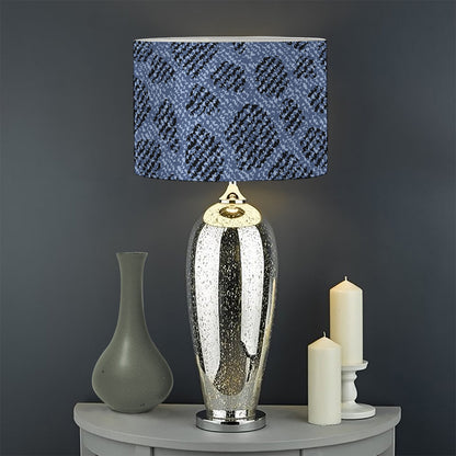Giraffe Denim Jeans Pattern Print Drum Lamp Shade