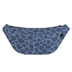 Giraffe Denim Jeans Pattern Print Fanny Pack
