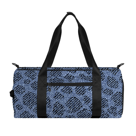 Giraffe Denim Jeans Pattern Print Gym Bag