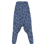 Giraffe Denim Jeans Pattern Print Hammer Pants