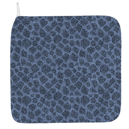 Giraffe Denim Jeans Pattern Print Hand Towel