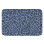 Giraffe Denim Jeans Pattern Print Indoor Door Mat