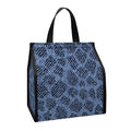 Giraffe Denim Jeans Pattern Print Insulated Lunch Tote