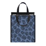 Giraffe Denim Jeans Pattern Print Insulated Lunch Tote