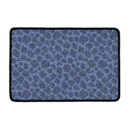 Giraffe Denim Jeans Pattern Print Kitchen Mat