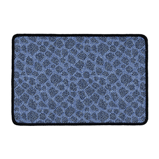 Giraffe Denim Jeans Pattern Print Kitchen Mat