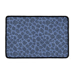 Giraffe Denim Jeans Pattern Print Kitchen Mat