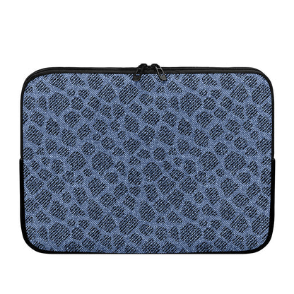 Giraffe Denim Jeans Pattern Print Laptop Sleeve