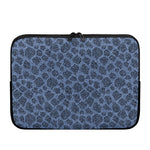 Giraffe Denim Jeans Pattern Print Laptop Sleeve