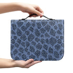 Giraffe Denim Jeans Pattern Print Leather Bible Cover