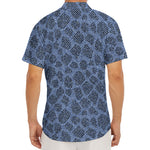Giraffe Denim Jeans Pattern Print Men's Deep V-Neck Shirt