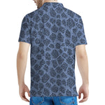 Giraffe Denim Jeans Pattern Print Men's Polo Shirt
