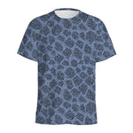 Giraffe Denim Jeans Pattern Print Men's Sports T-Shirt