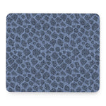 Giraffe Denim Jeans Pattern Print Mouse Pad