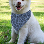 Giraffe Denim Jeans Pattern Print Over The Collar Dog Bandana