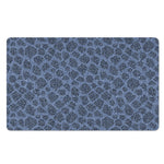 Giraffe Denim Jeans Pattern Print Polyester Doormat
