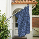 Giraffe Denim Jeans Pattern Print Polyester Flag