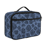 Giraffe Denim Jeans Pattern Print Portable Lunch Bag