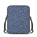 Giraffe Denim Jeans Pattern Print Rectangular Crossbody Bag