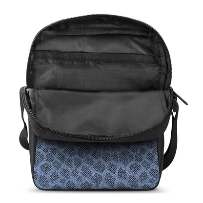 Giraffe Denim Jeans Pattern Print Rectangular Crossbody Bag