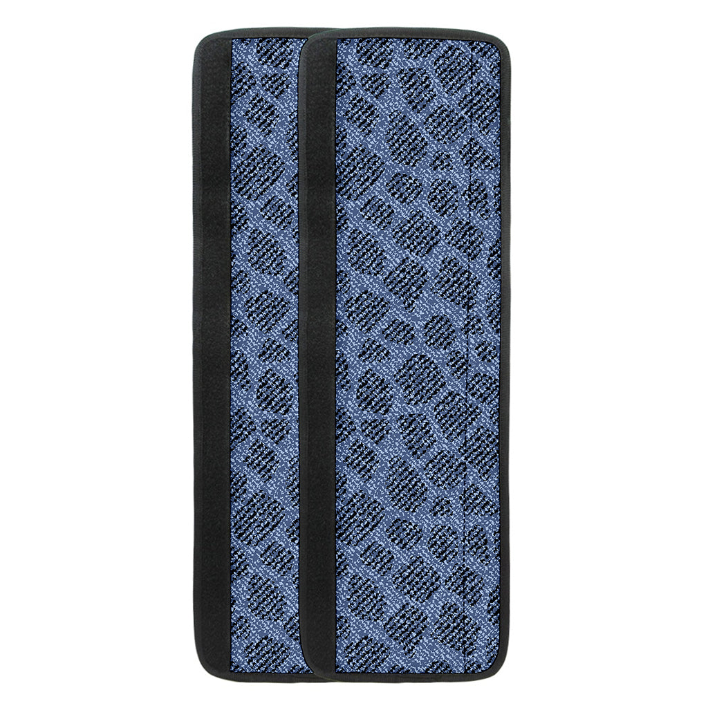 Giraffe Denim Jeans Pattern Print Refrigerator Handle Covers