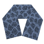 Giraffe Denim Jeans Pattern Print Scarf