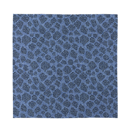 Giraffe Denim Jeans Pattern Print Silk Bandana