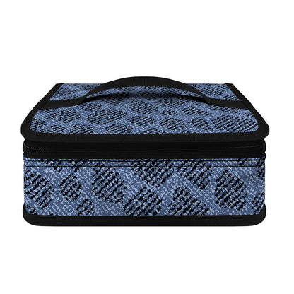 Giraffe Denim Jeans Pattern Print Small Lunch Bag