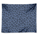 Giraffe Denim Jeans Pattern Print Tapestry