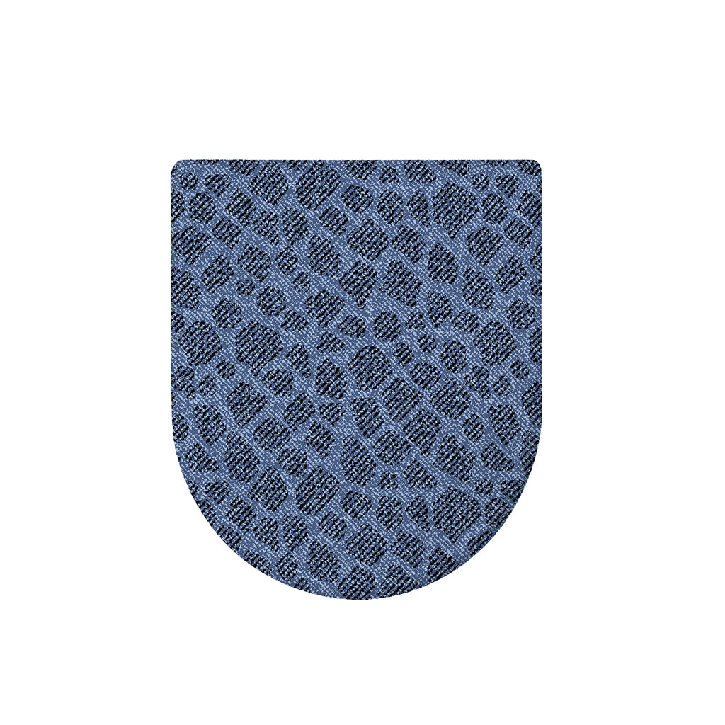 Giraffe Denim Jeans Pattern Print Toilet Lid Cover