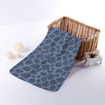 Giraffe Denim Jeans Pattern Print Towel