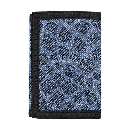 Giraffe Denim Jeans Pattern Print Trifold Wallet