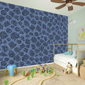 Giraffe Denim Jeans Pattern Print Wall Sticker