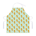 Giraffe With Glasses Pattern Print Adjustable Apron