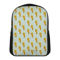 Giraffe With Glasses Pattern Print Casual Backpack