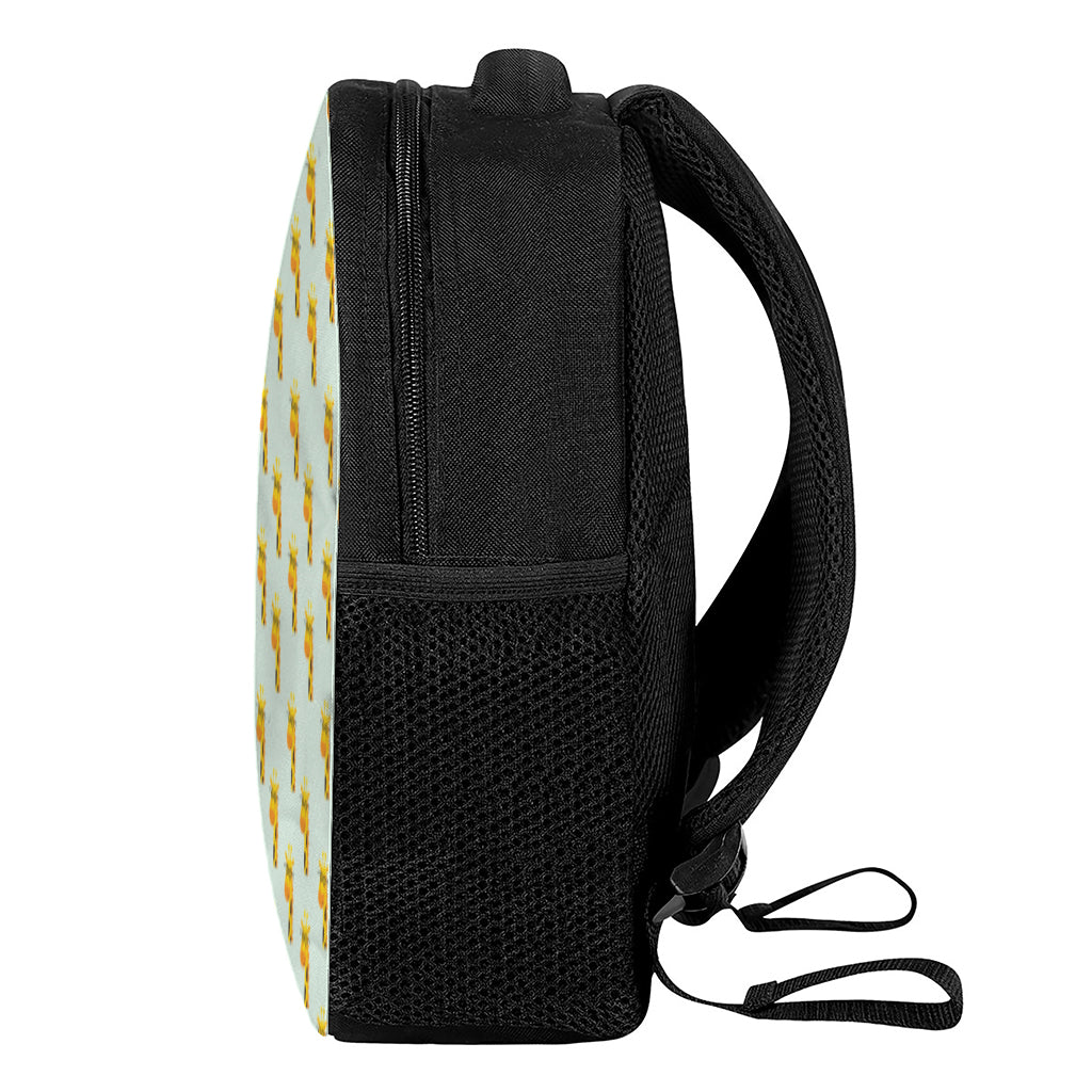 Giraffe With Glasses Pattern Print Casual Backpack