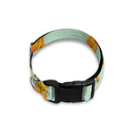 Giraffe With Glasses Pattern Print Dog Collar