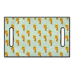 Giraffe With Glasses Pattern Print Golf Cart Seat Cover