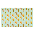 Giraffe With Glasses Pattern Print Polyester Doormat