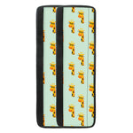 Giraffe With Glasses Pattern Print Refrigerator Handle Covers
