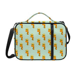 Giraffe With Glasses Pattern Print Shoulder Strap Bible Bag