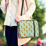 Giraffe With Glasses Pattern Print Shoulder Strap Bible Bag