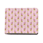 Giraffe With Scarf Pattern Print Bifold Wallet