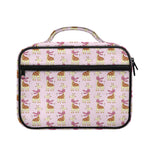 Giraffe With Scarf Pattern Print Briefcase Bible Bag
