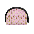Giraffe With Scarf Pattern Print Coin Purse