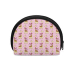Giraffe With Scarf Pattern Print Coin Purse
