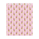 Giraffe With Scarf Pattern Print Curtain