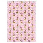 Giraffe With Scarf Pattern Print Curtain