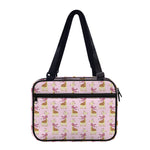 Giraffe With Scarf Pattern Print Double Strap Bible Bag