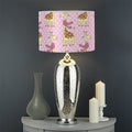 Giraffe With Scarf Pattern Print Drum Lamp Shade